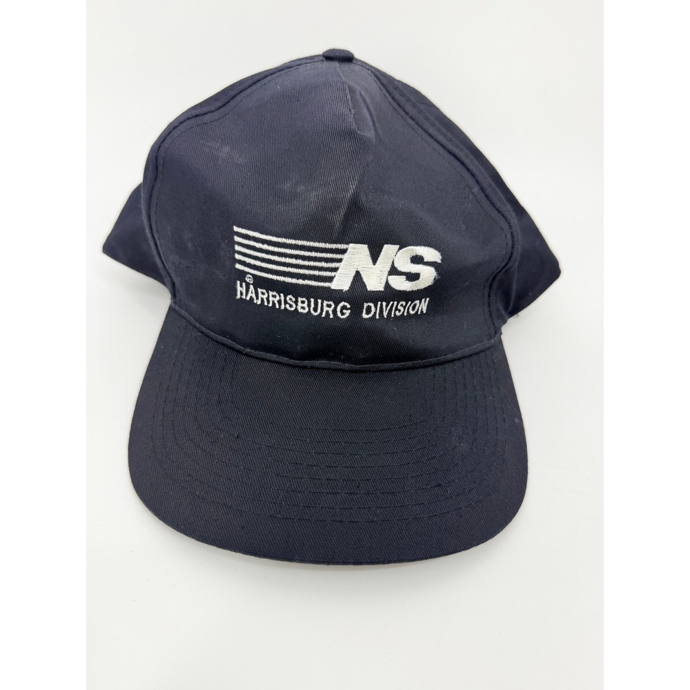 Cobra Caps NS Norfolk Southern Harrisburg Division Snapback Hat Cotton